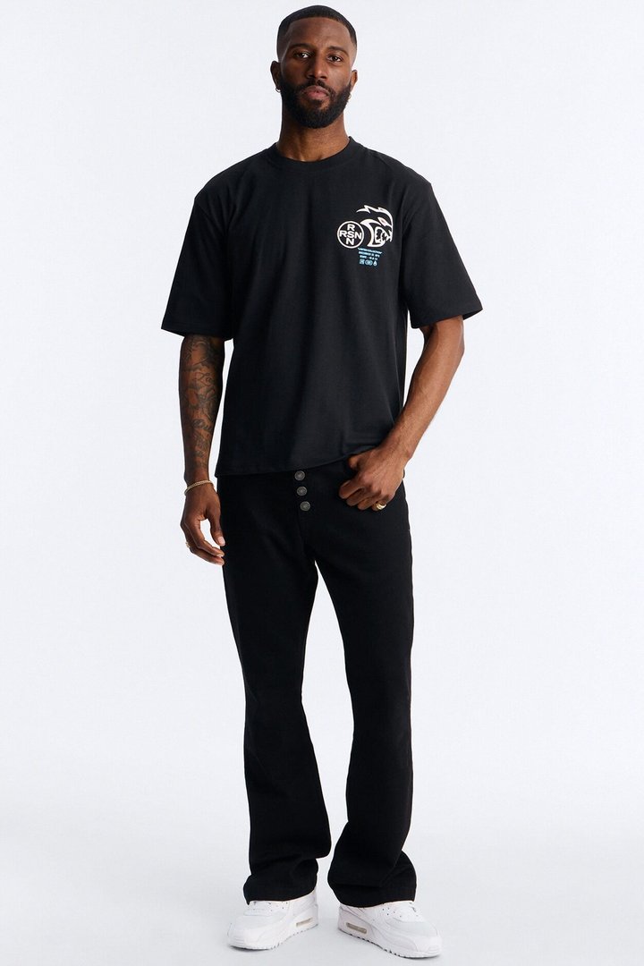 Dodge Hellcat Raise Hell Short Sleeve Tee - Black