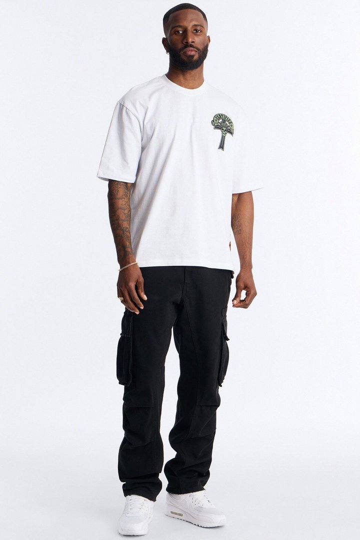 Mercy On Our Enemies Short Sleeve Tee - White