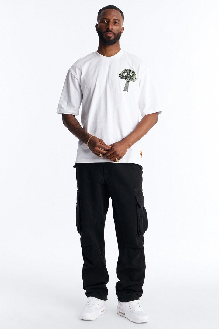 Straight Carter Point Utility Pant - Black