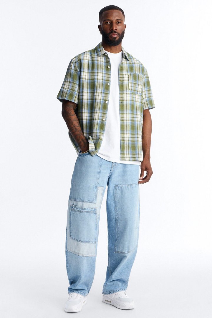 Raw Voltage Button Up Shirt - Green