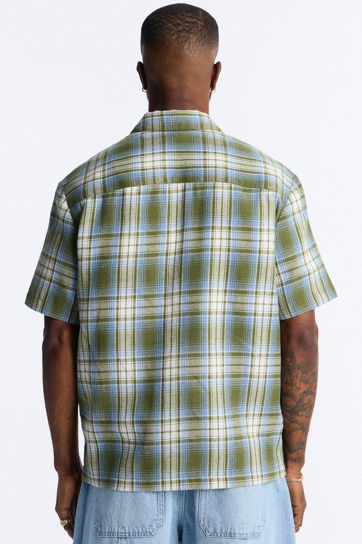 Raw Voltage Button Up Shirt - Green