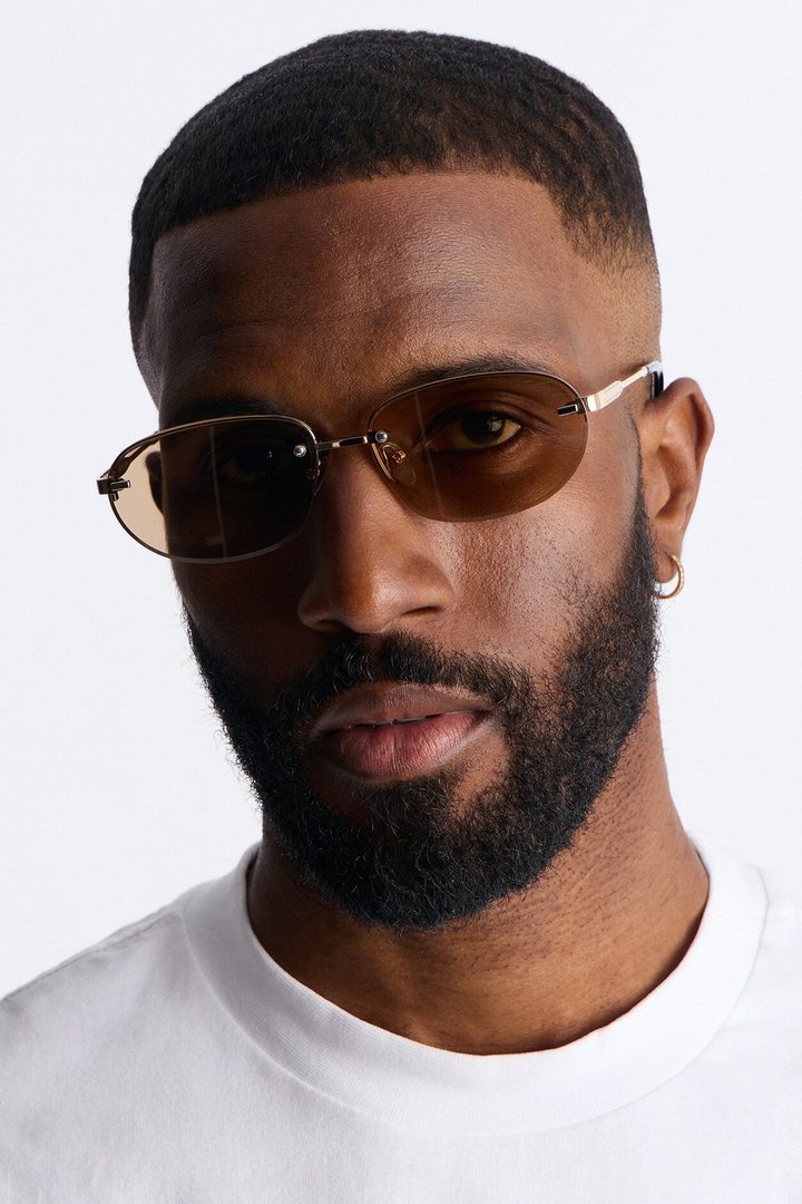 Retro Fever Sunglasses - Brown