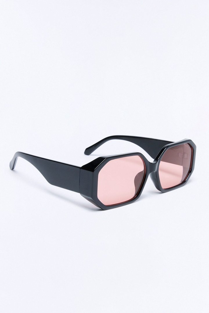 Feel The Beat Sunglasses - Black/Pink