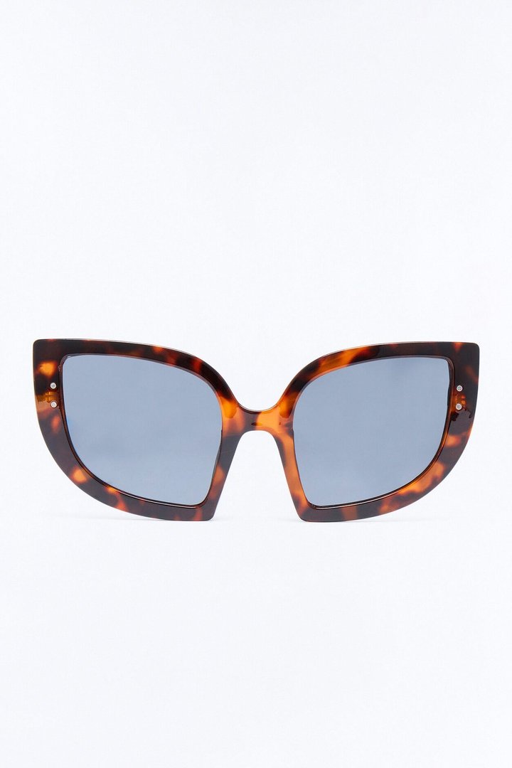 Wise Cat Eye Sunglasses - Tortoise
