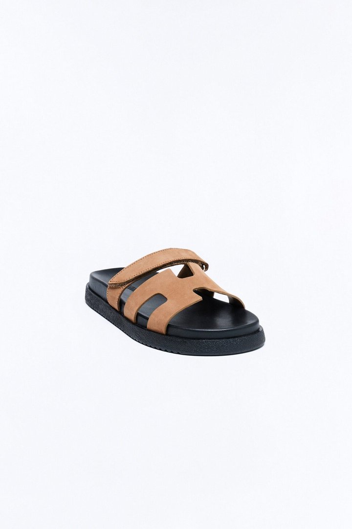 Steve Madden Mayven Slide Sandals - Tan