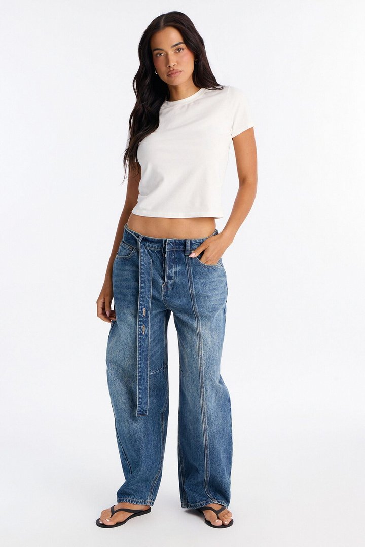 Koko Washed Short Sleeve T-Shirt - OffWhite