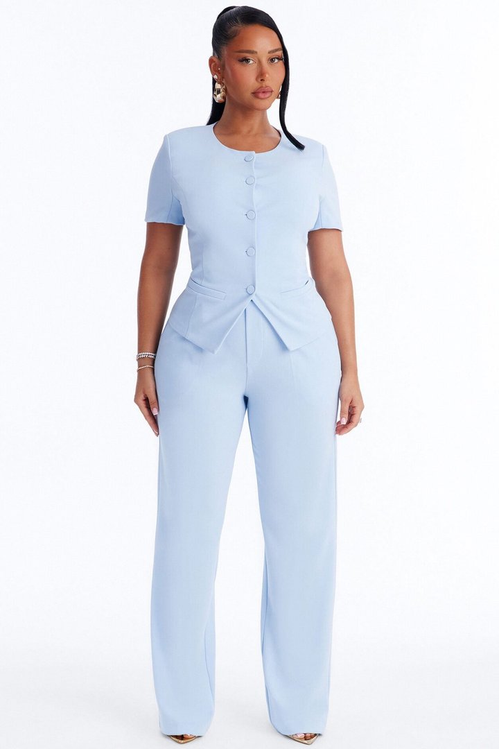 Mission Accomplished Trouser - Light Blue