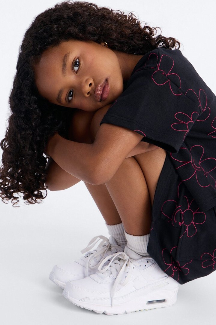 Mini Full Of Joy Skort Set - Black