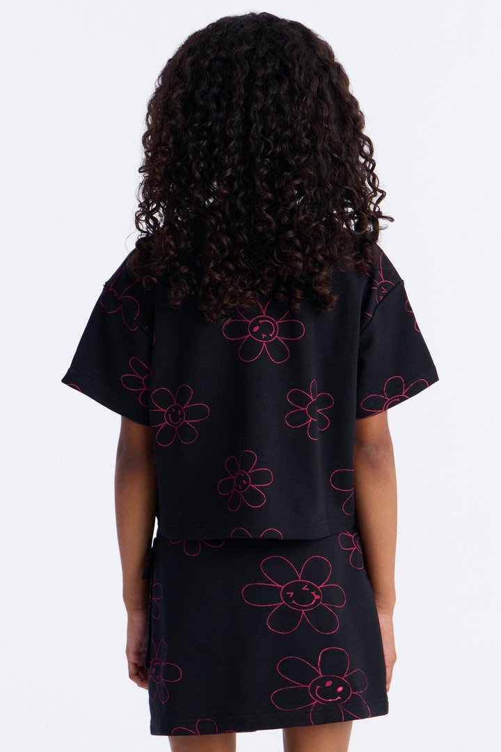 Mini Full Of Joy Skort Set - Black