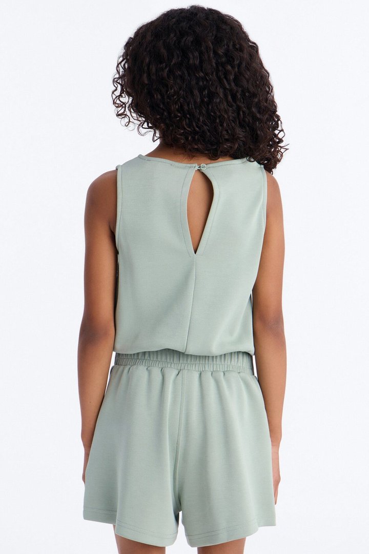 Mini A Sunny Day Romper - Sage