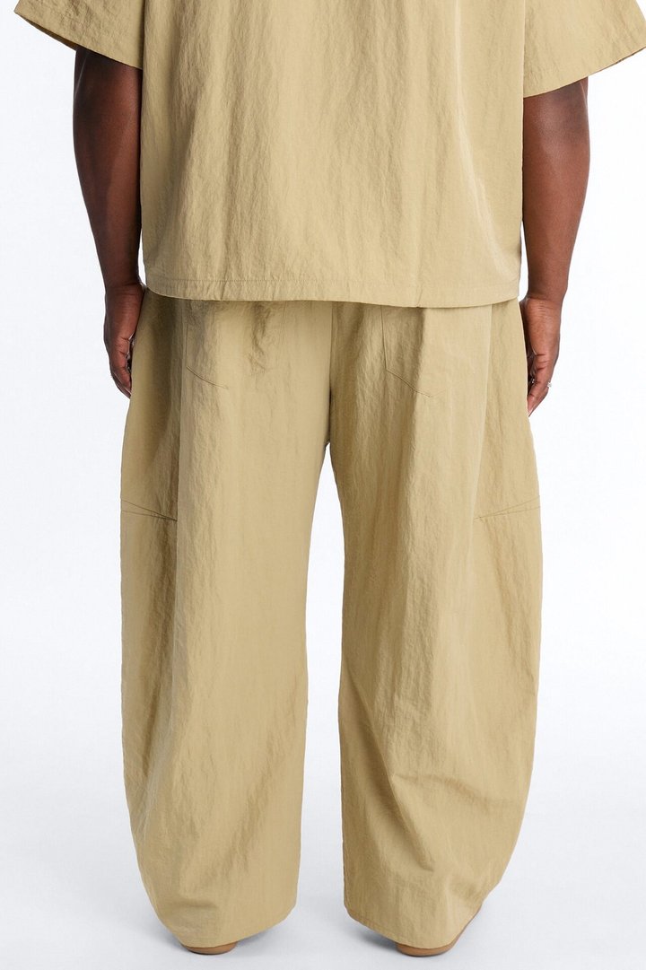 After Dark Amalfi Nylon Pant - Khaki