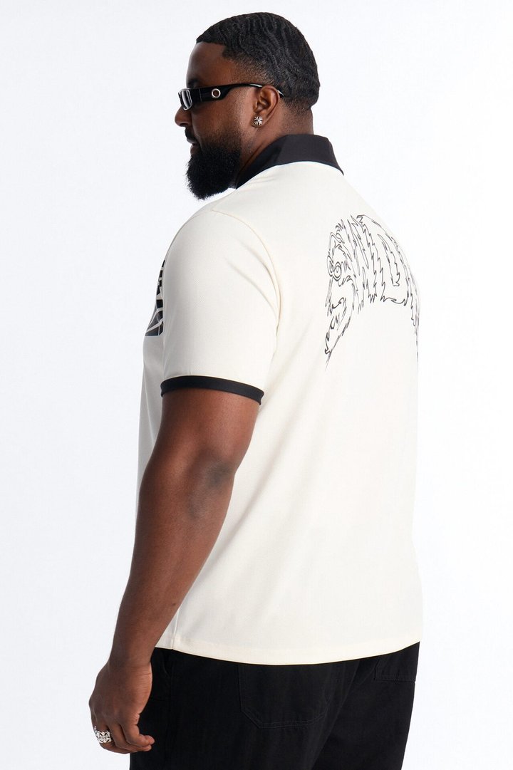 SWDR Johnny Collar Polo - Off White