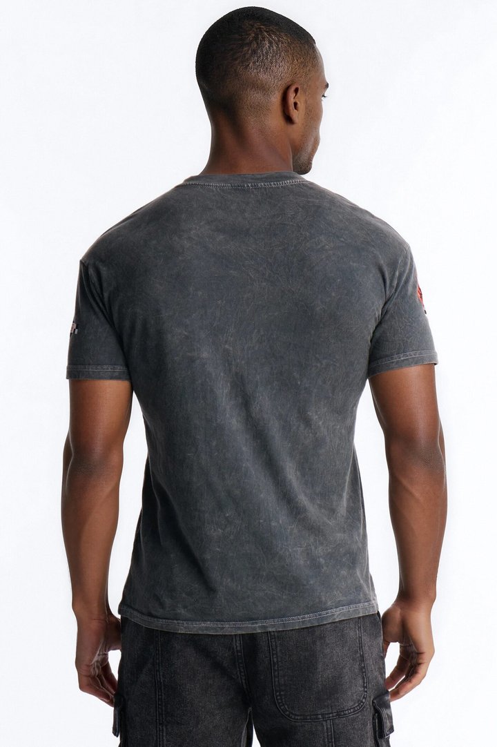 Dodge Demon Vintage Short Sleeve Tee - Black Wash