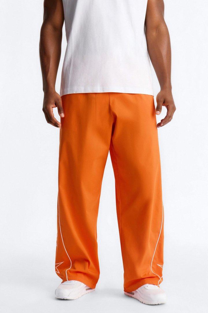 Star Boi Baggy Pants - Orange