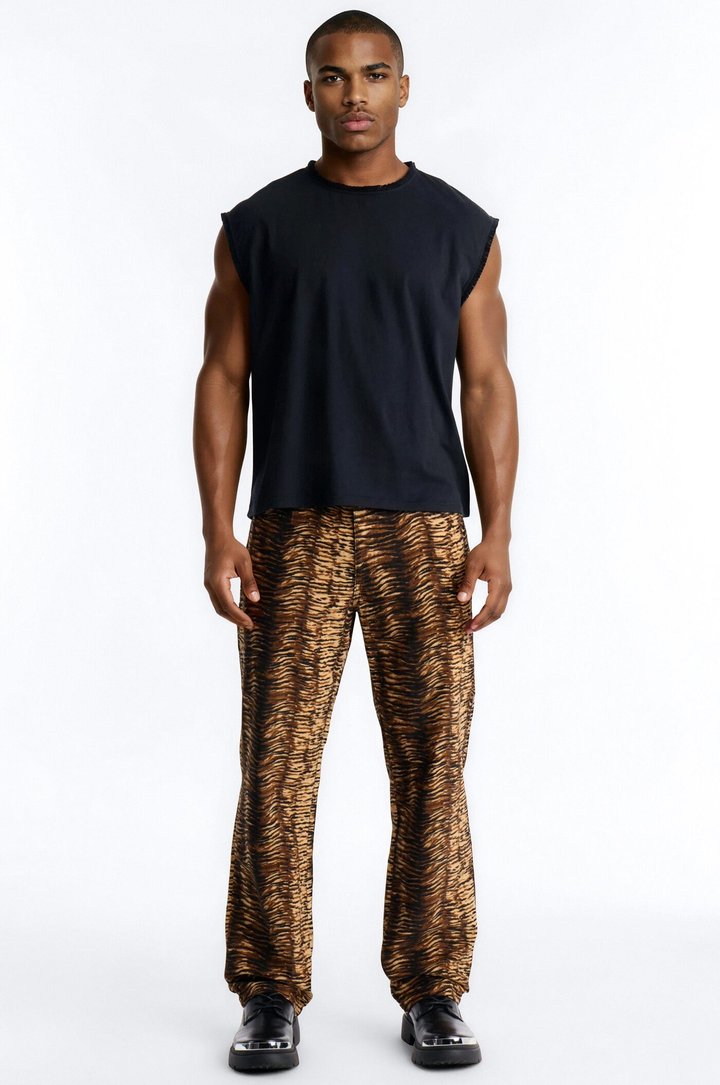 Straight Jungle Bliss Corduroy Pant - Brown