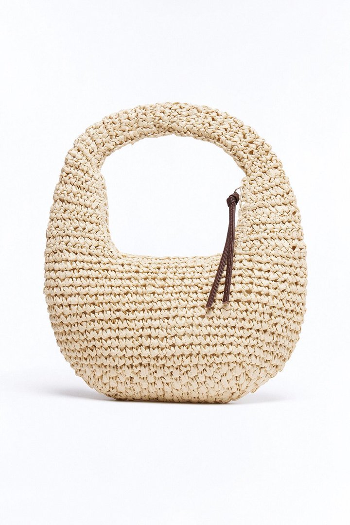 Amalfi Dreams Straw Bag - Natural
