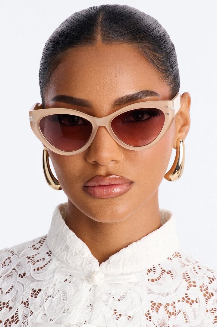 Cloud Nine Sunglasses - Nude