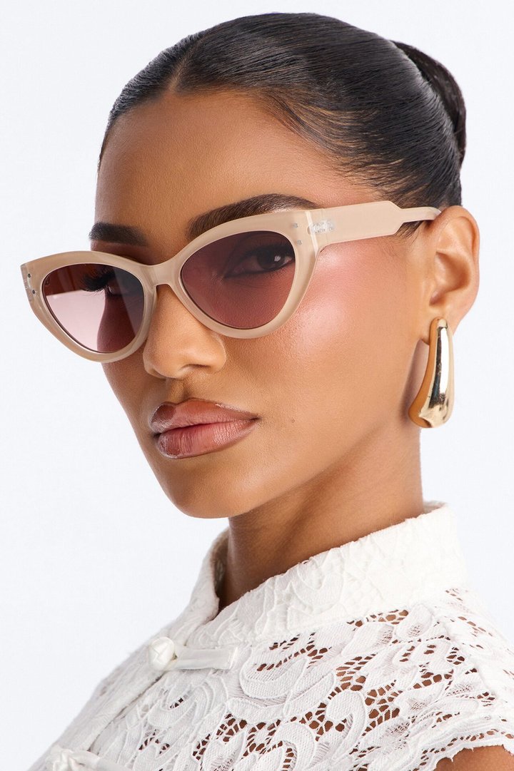Cloud Nine Sunglasses - Nude