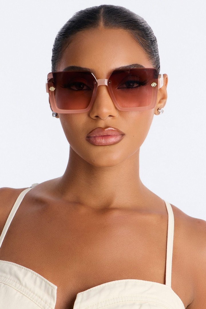 Slate Sunglasses - Nude