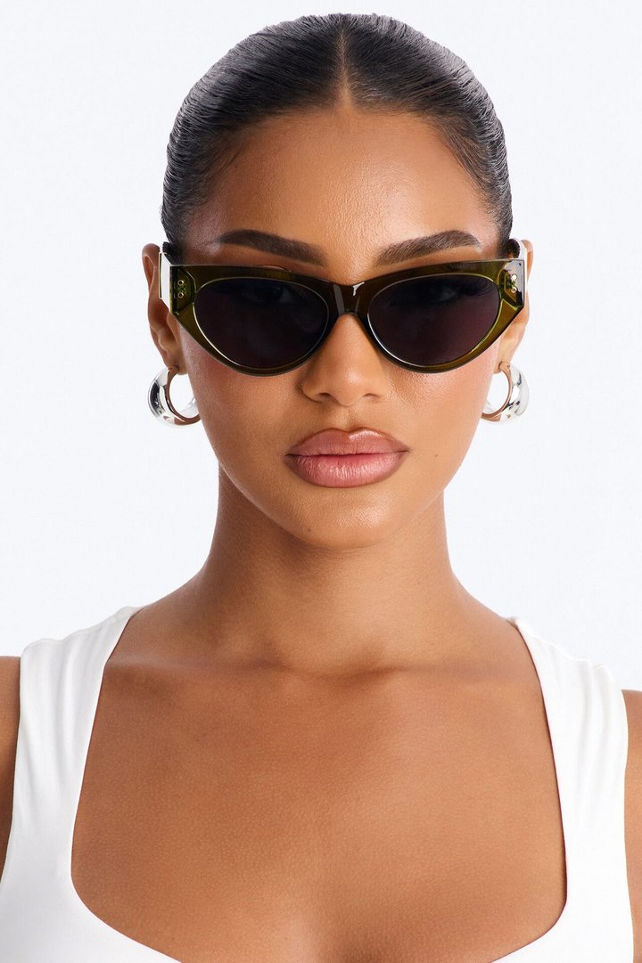 Pistachio Latte Sunglasses - Green