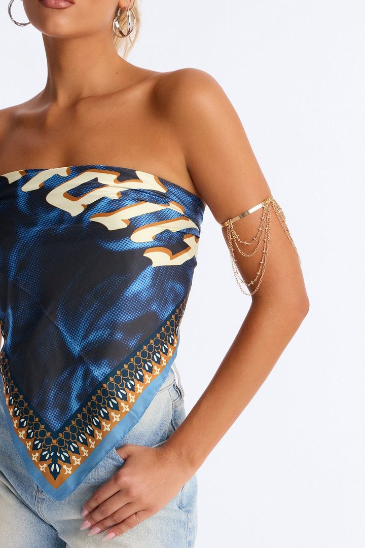 Grace Arm Cuff - Gold