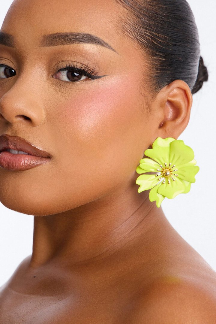 Lily Breeze Earrings - Green