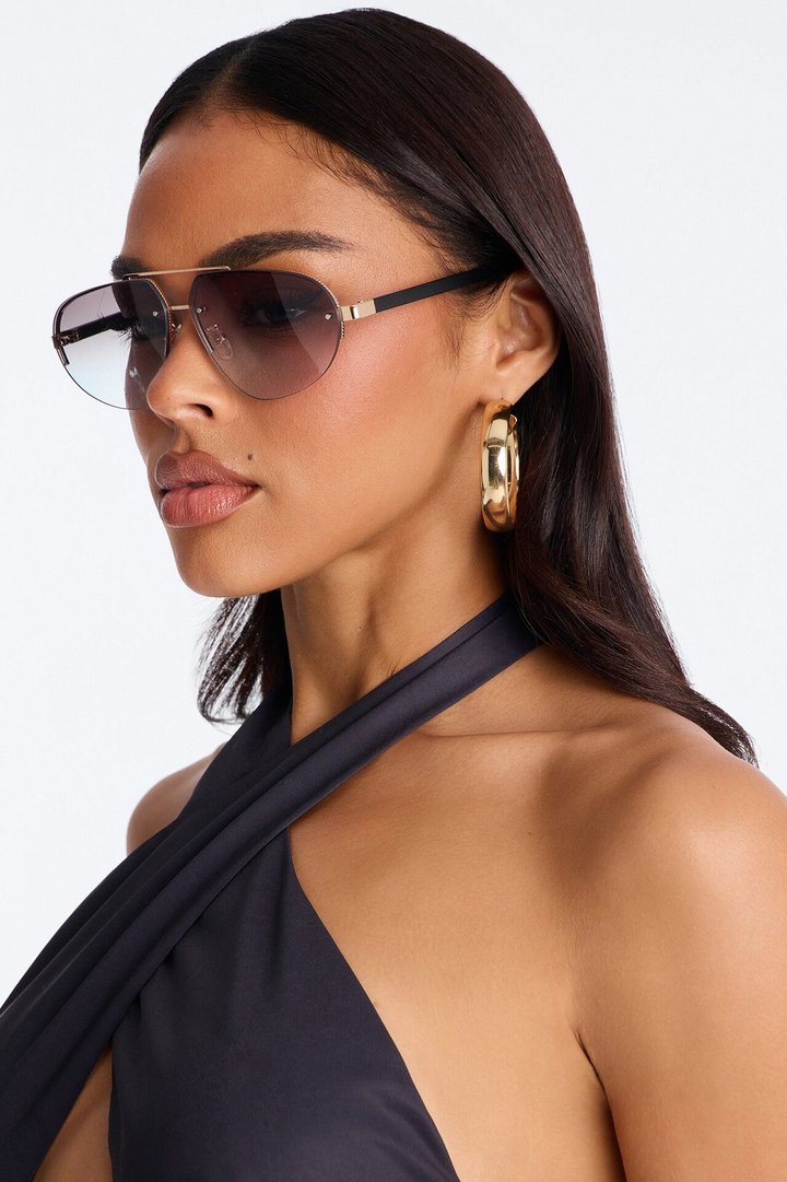 Oversea Aviator Sunglasses - Blue/combo
