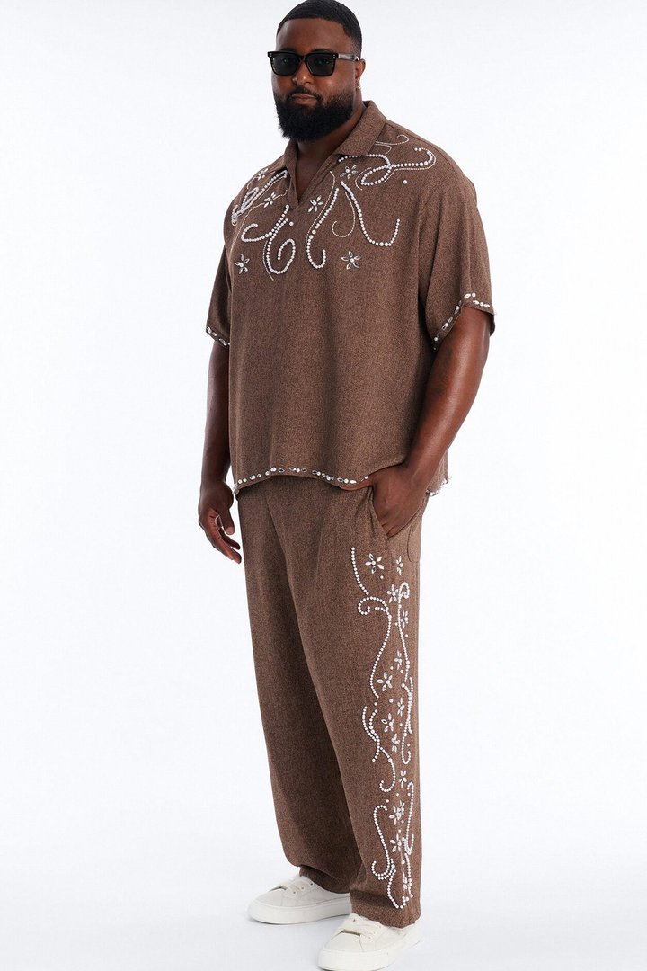 Straight Wanderlust Pearl Journey Pant - Brown