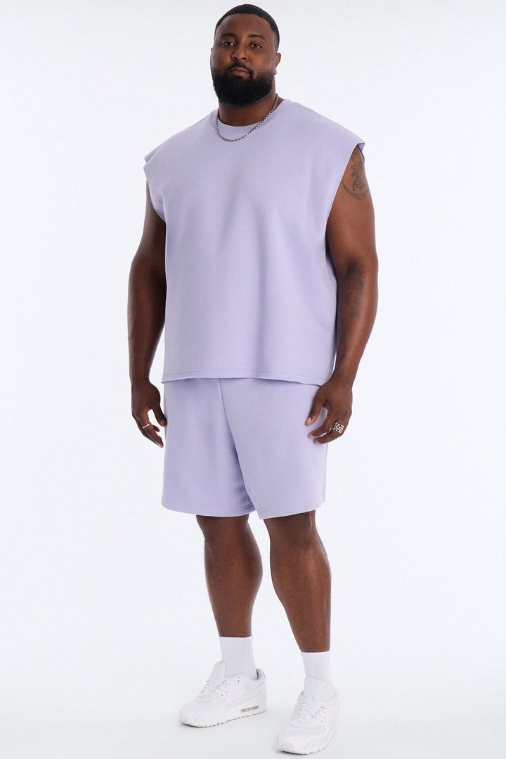 Tyson Relaxed Muscle Tee - Lavender