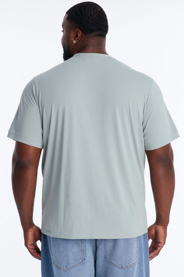 Your Everyday Classic Henley - Slate Blue