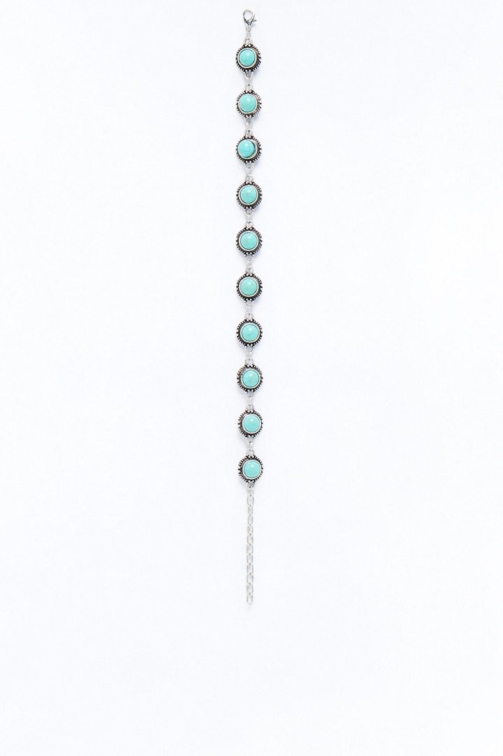 Western Honey Anklet - Turquoise