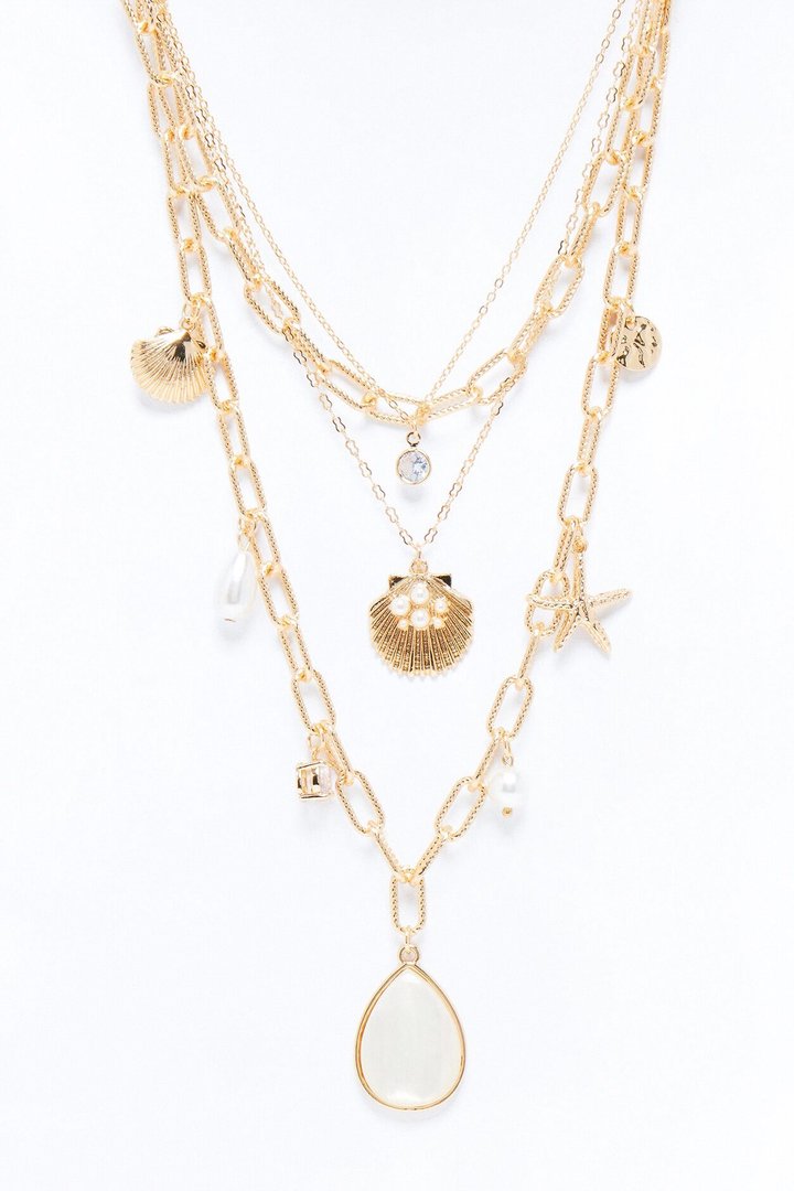 Mallorca Layered Necklace - Gold