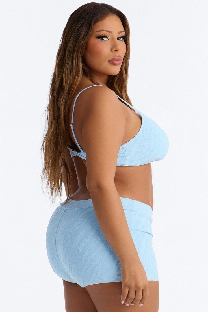 Lagoon Baby 3 Piece Bikini Set - Blue