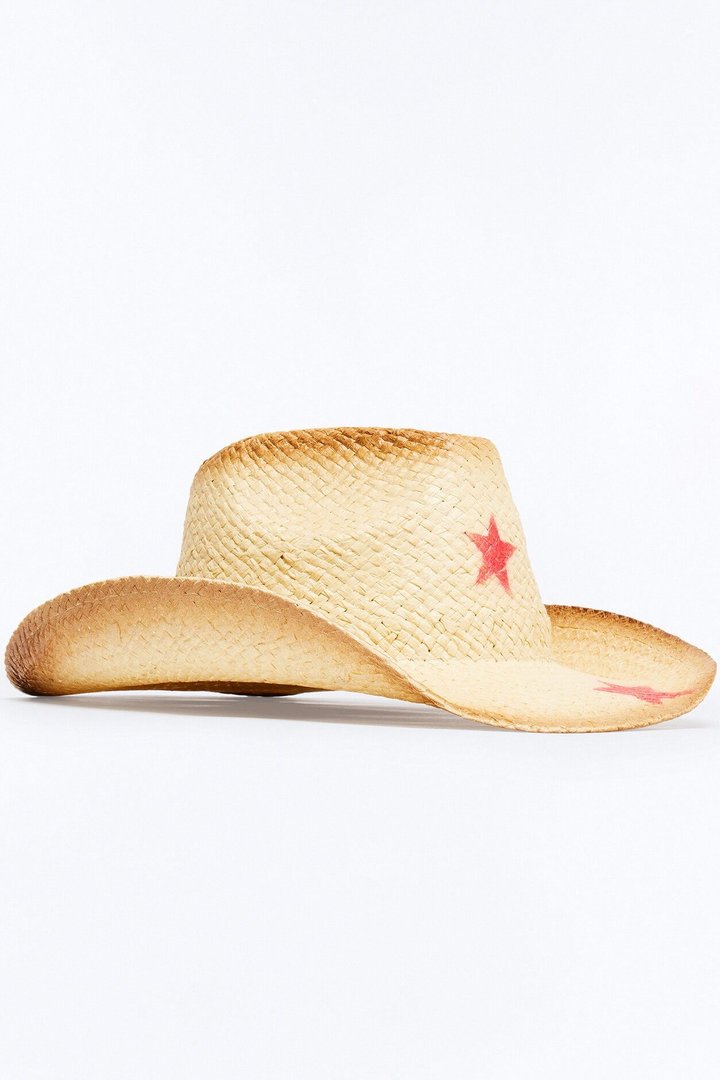 Western Star Rodeo Cowboy Hat - Sand