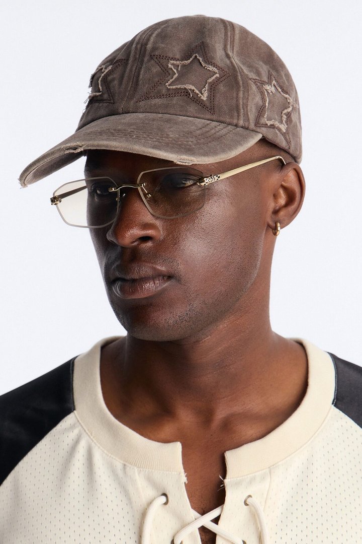 Set Me Free Sunglasses - Gold/Clear