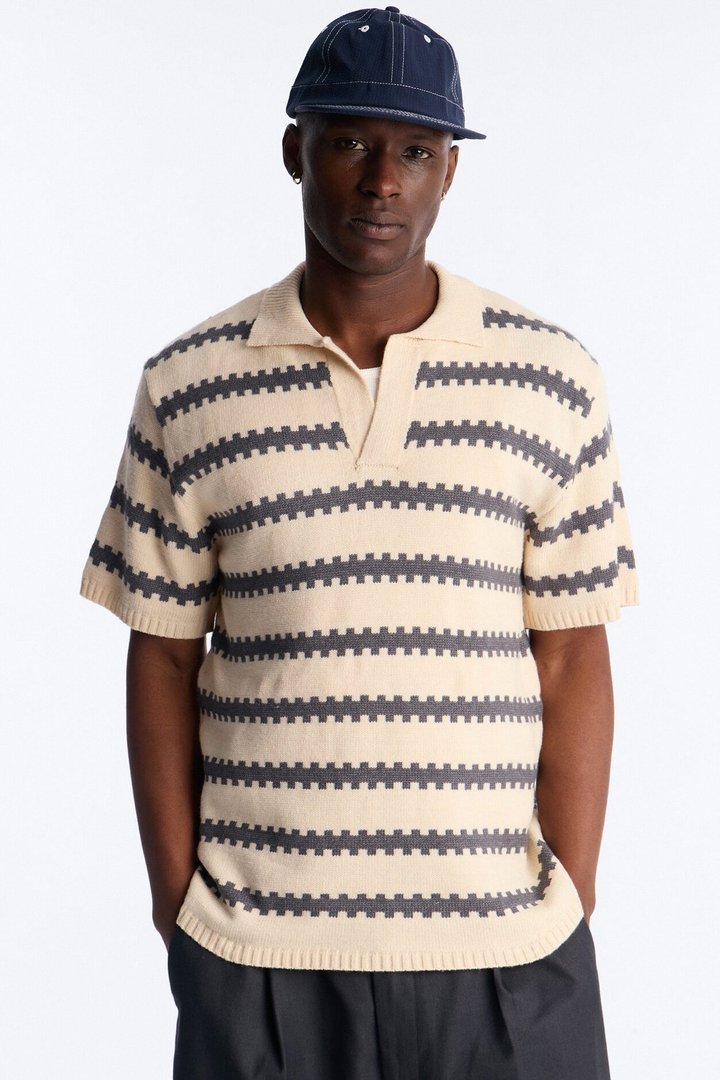 Ripple Stripe Johnny Polo - Charcoal