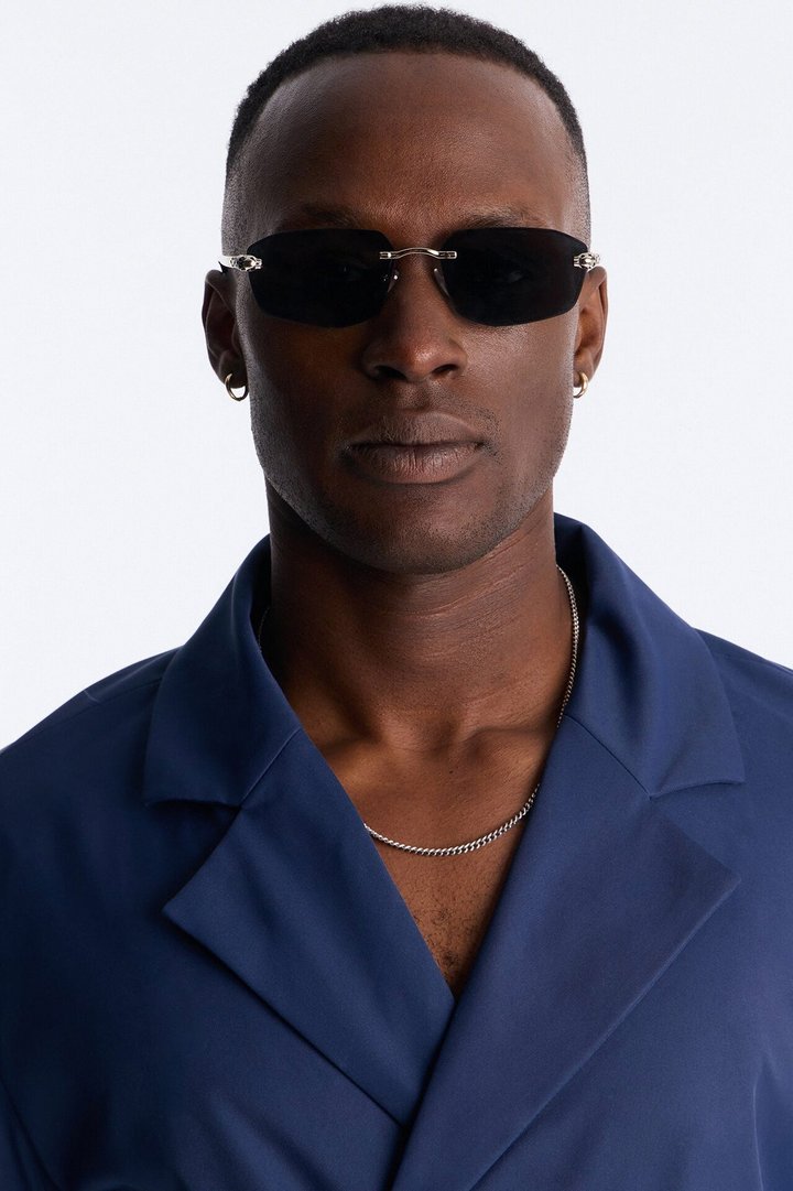 Set Me Free Sunglasses - Silver/Combo