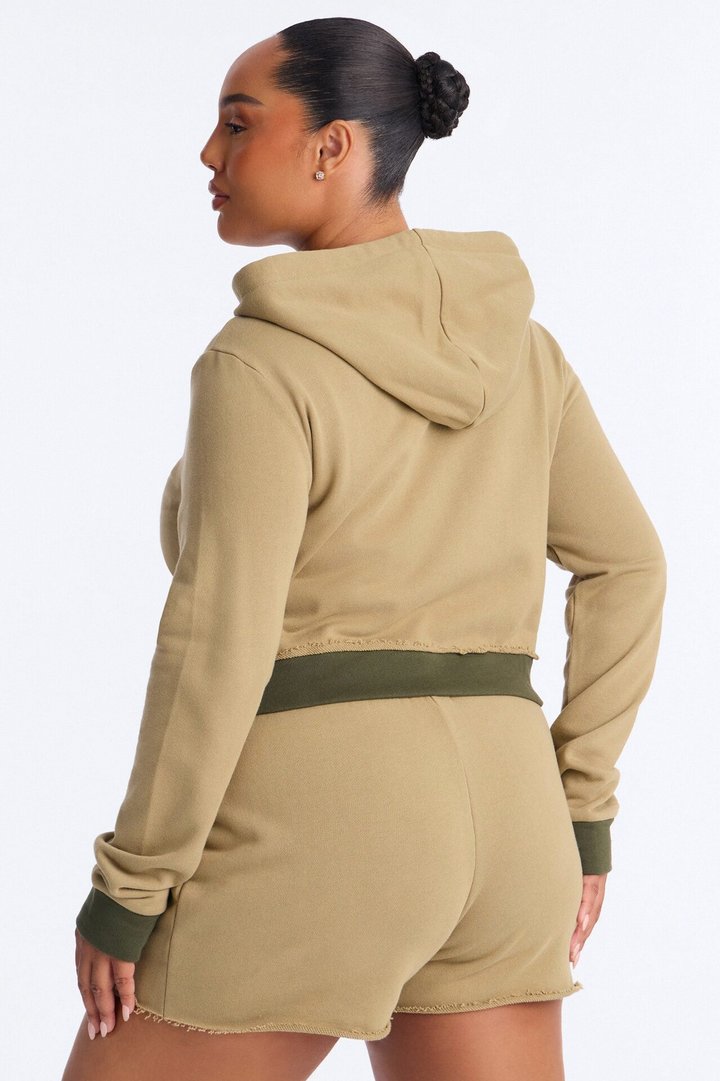 Keeping Up With Me Short Set - Olive