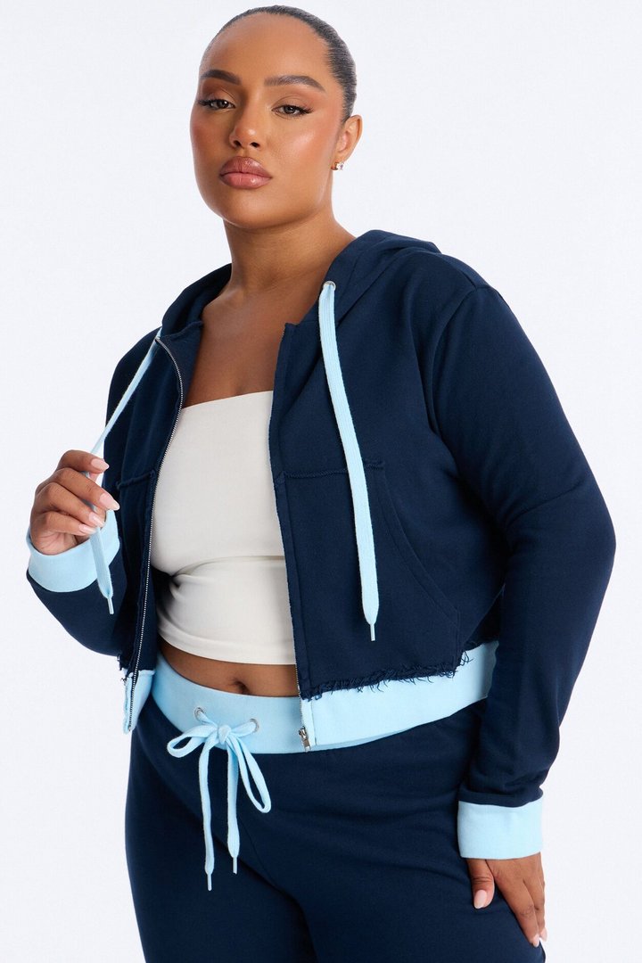 Keeping Up With Me Pant Set - Navy