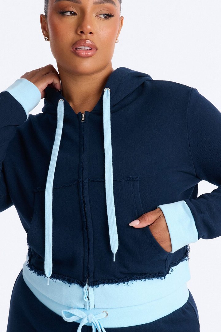 Keeping Up With Me Pant Set - Navy