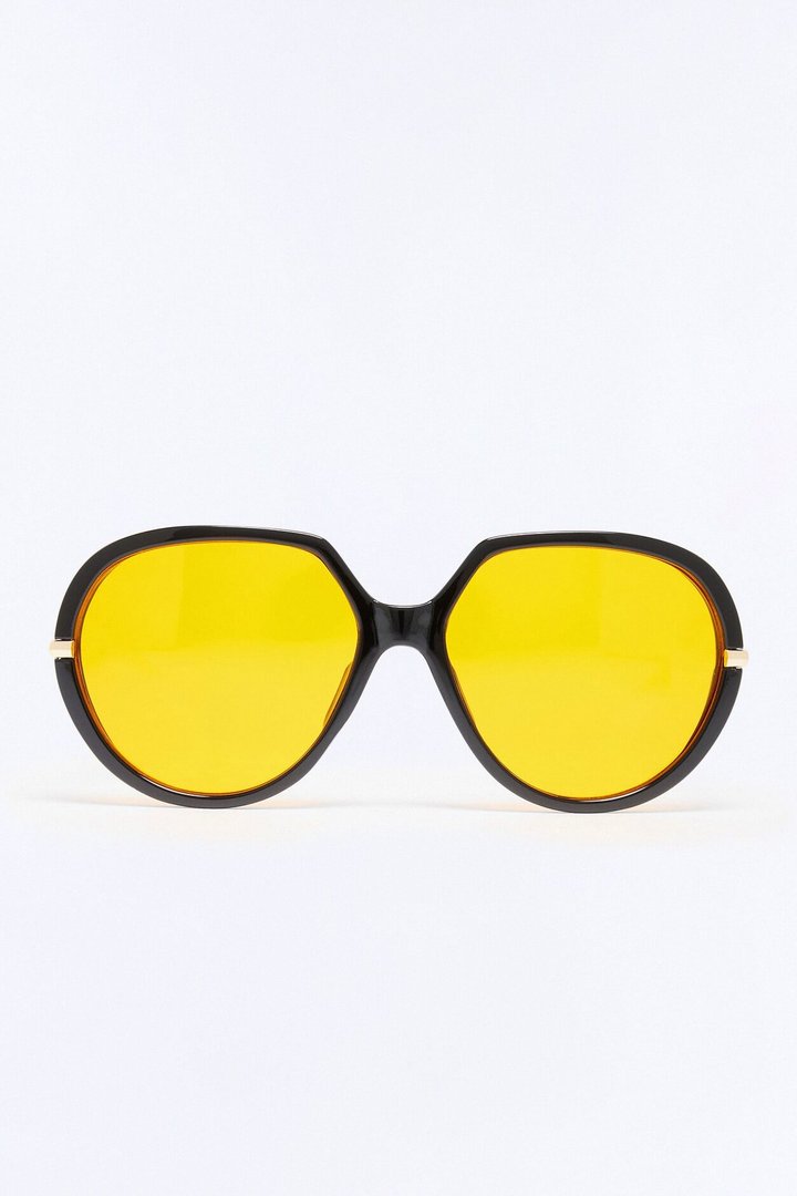 Sun Dancing Sunglasses - Black/Orange