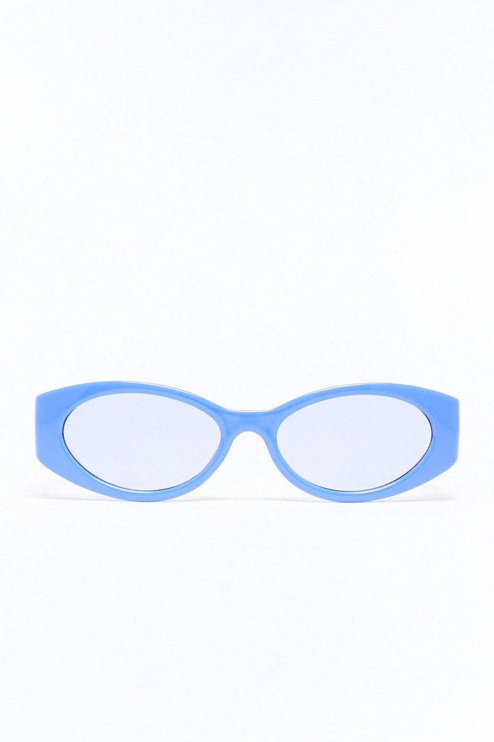 Crescent Moon Glow Sunglasses - Purple