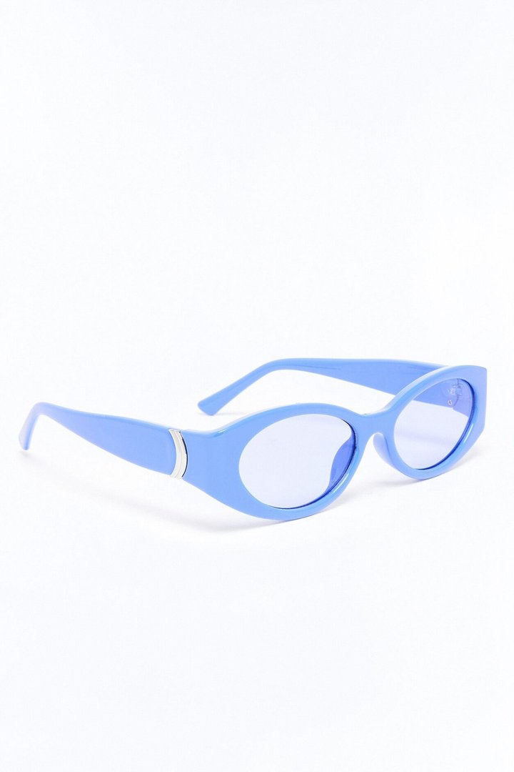 Crescent Moon Glow Sunglasses - Purple