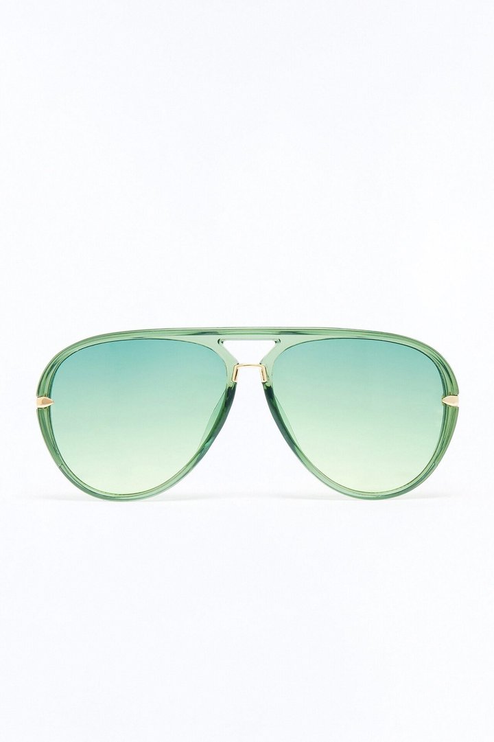 Pool Party Paradise Sunglasses - Green