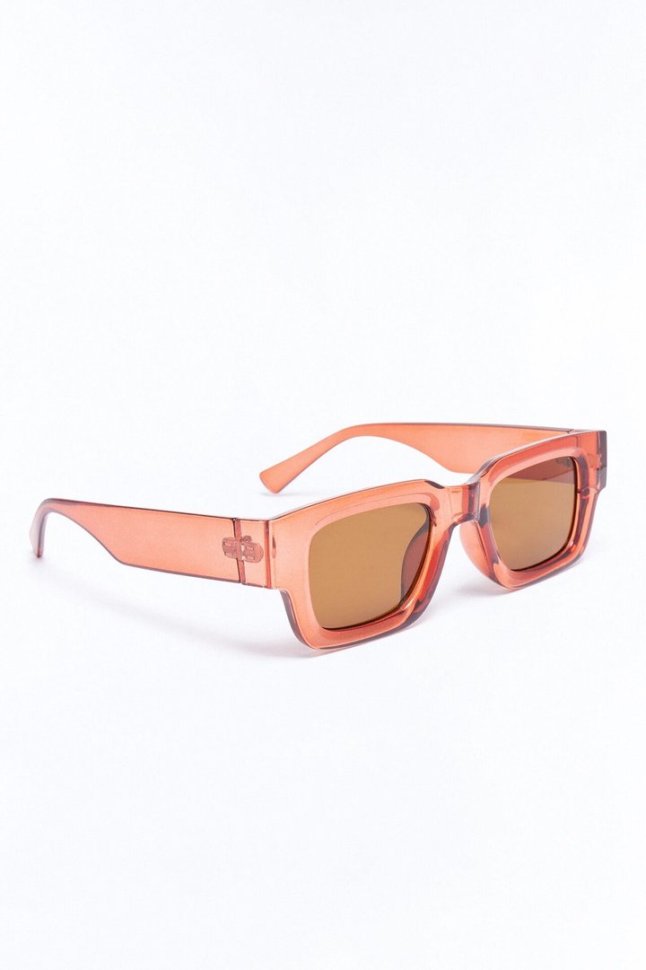 Emphasis Colored Lens Sunglasses - Orange/combo