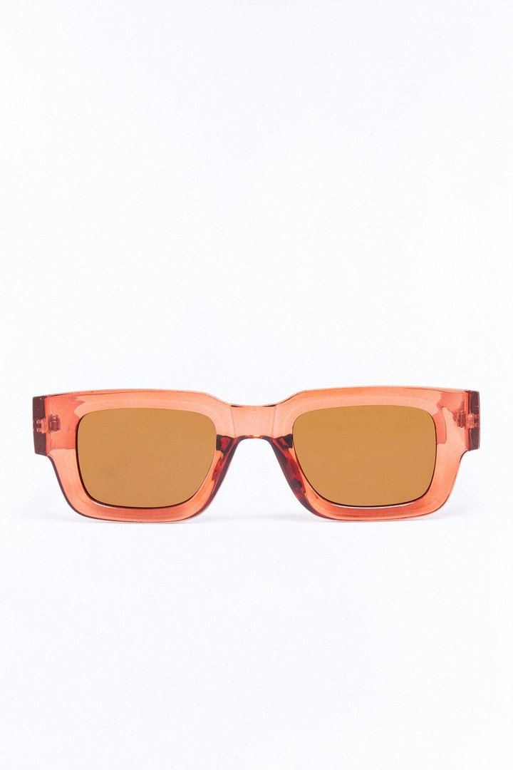 Emphasis Colored Lens Sunglasses - Orange/combo