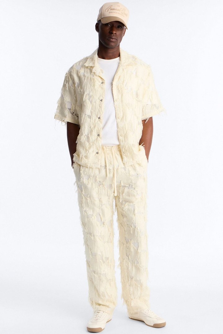 Straight Desert Oracle Pant - Cream