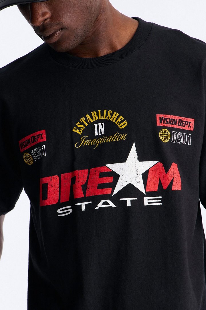 Dream State Racing Short Sleeve Tee - Black