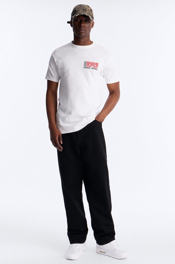 Osaka Japan Tiger Short Sleeve Tee - White