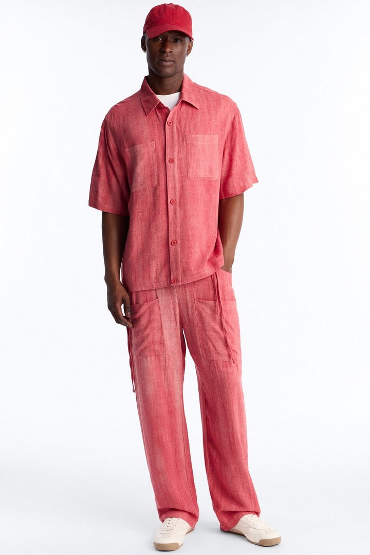 Baggy Desert Oasis Pant - Red